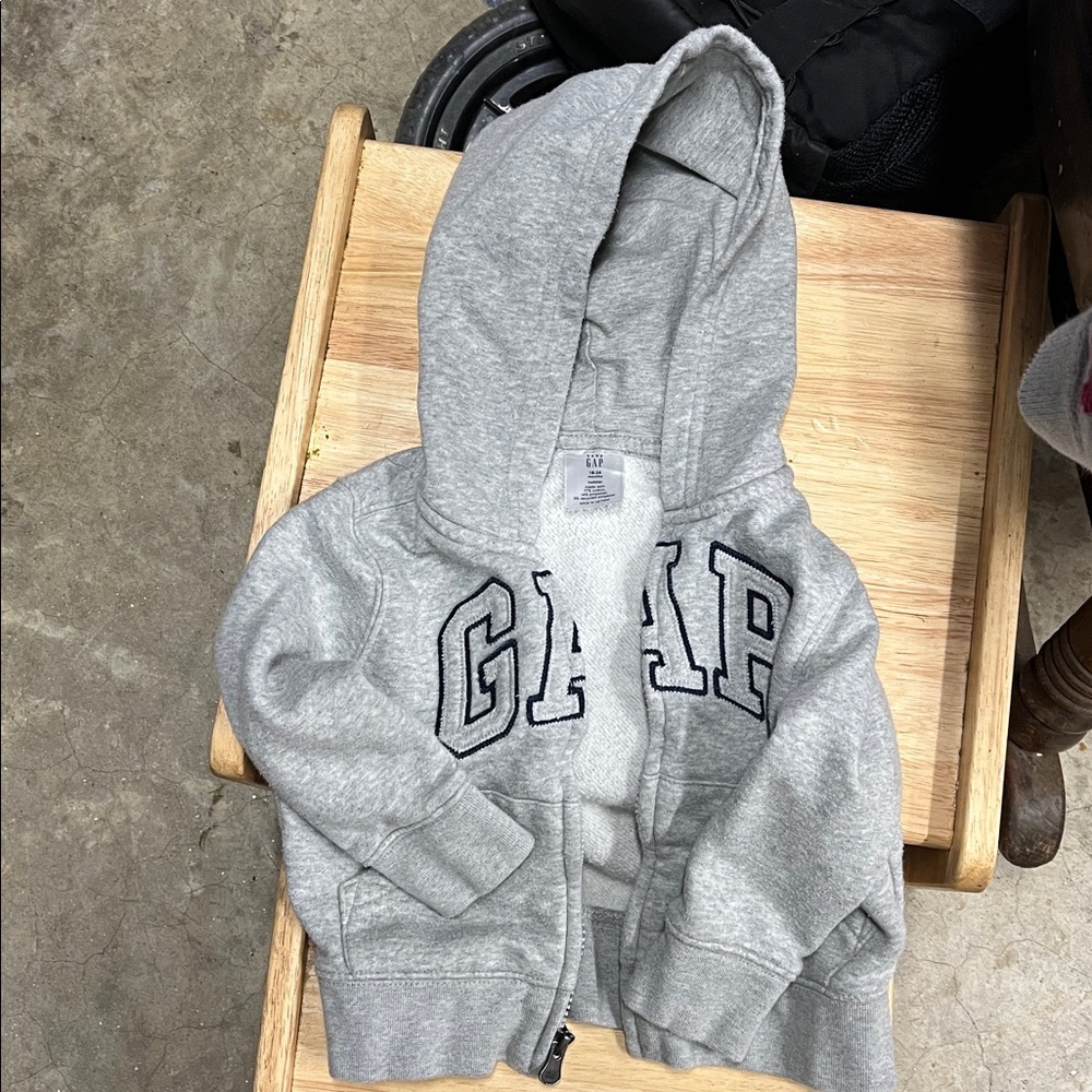 GAP Light Gray Kids' Hoodie